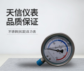 不锈钢(抗震)压力表