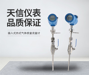 插入式热式气体质量流量计